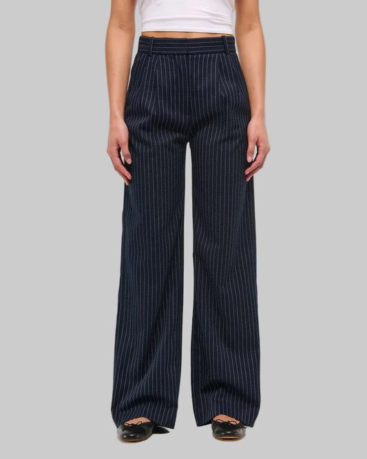 Women's Pinstriped Pants