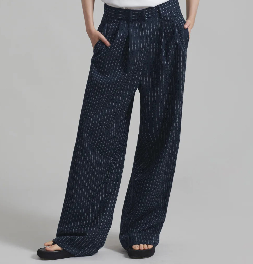 Women's Pinstriped Pants