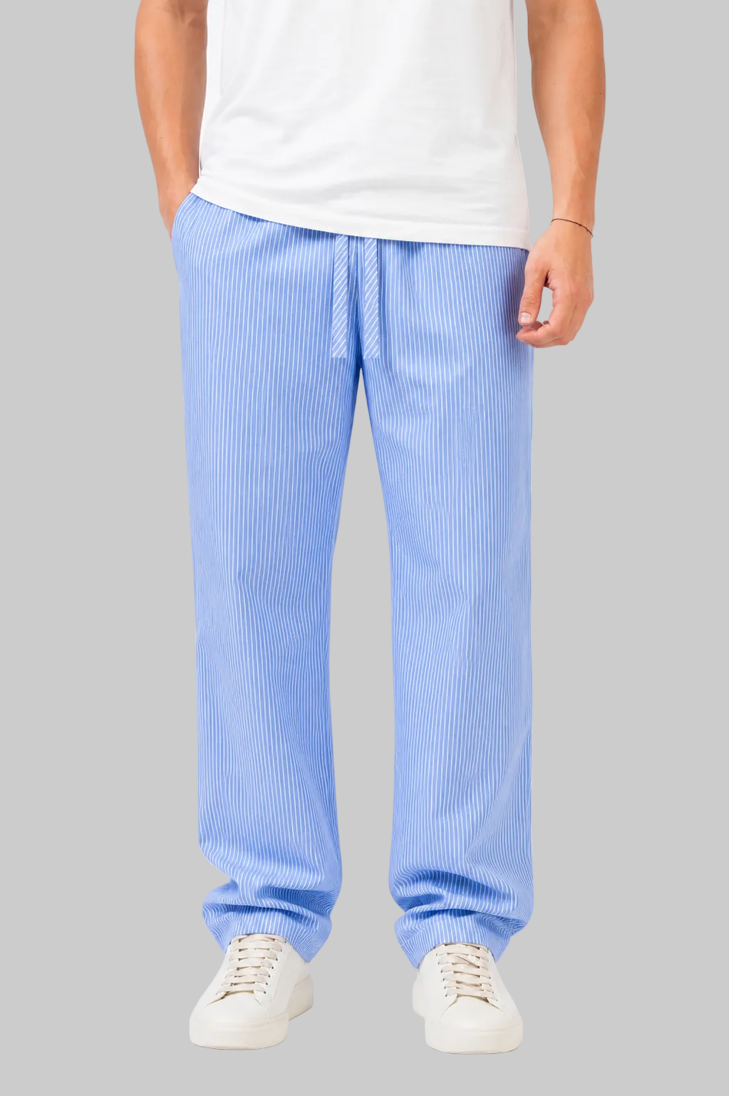 Capri Striped Pants