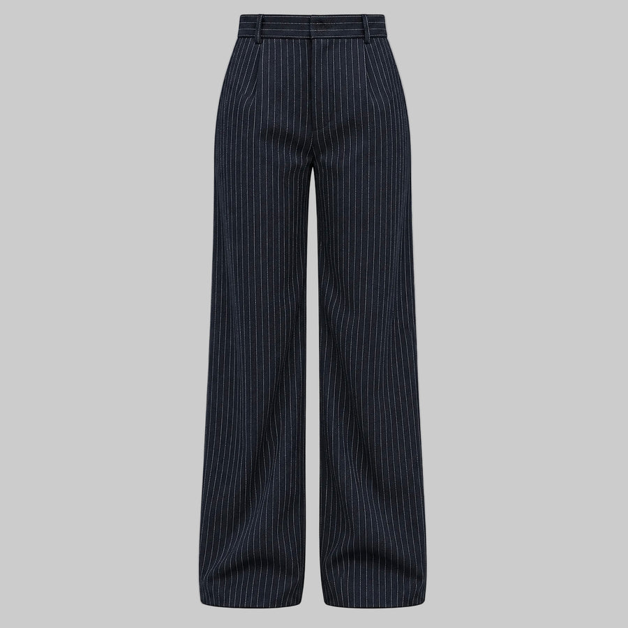 Women's Pinstriped Pants