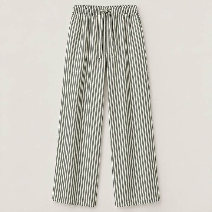 Monaco Striped (Olive green)